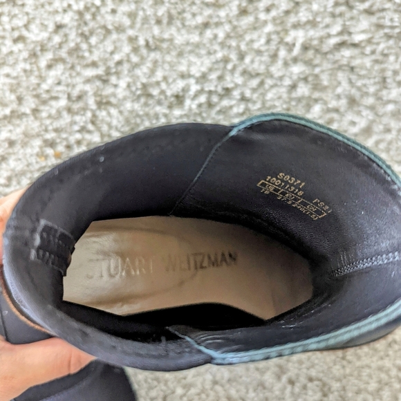 Stuart Weitzman Leather Ankle Boot - Picture 7 of 12